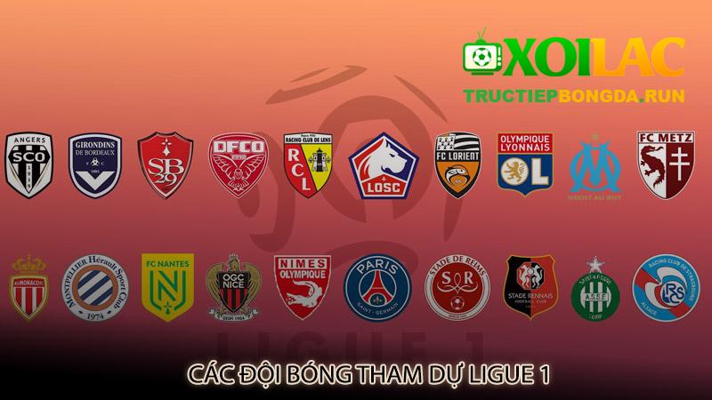 Các đội bóng tham dự Ligue 1